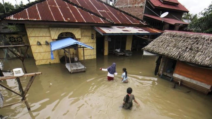Banjir di Aceh Utara Rendam 54 Desa, Ribuan Warga Mengungsi