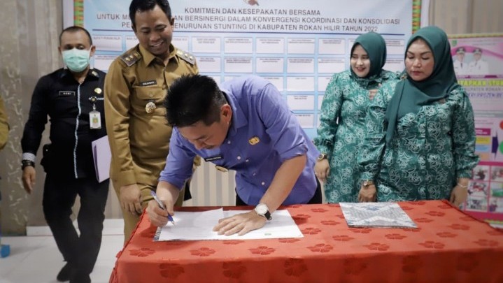 Di Riau, Rohil Paling Sukses Turunkan Angak Stunting Setahun Terakhir Di Riau, Rohil Paling Sukses Turunkan Angak Stunting Setahun Terakhir