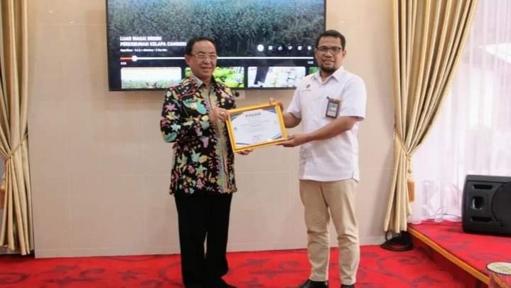 Terbaik Kelola Dana Desa, Pemkab Inhil Dapat Penghargaan Terbaik Kelola Dana Desa, Pemkab Inhil Dapat Penghargaan