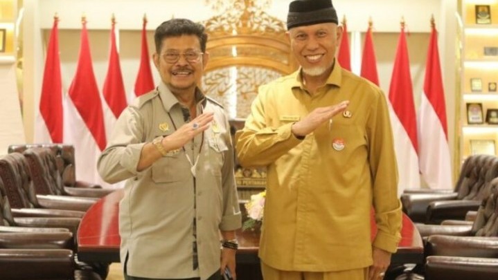 Sumbar Tuan Rumah Penas Tani 2023, Gubernur Temui Mentan