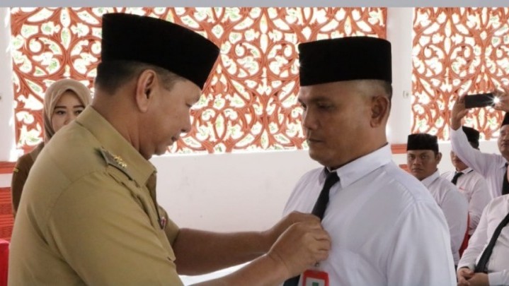 66 Kepala Desa Terpilih di Rohul Diberi Pelatihan Pra Tugas