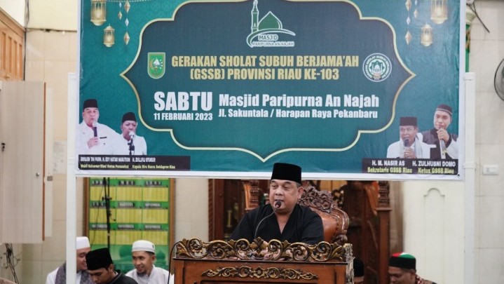 GSSB Pemprov Riau Berlanjut, Kali Ini di Masjid An Najah Kecamatan Bukit Raya GSSB Pemprov Riau Berlanjut, Kali Ini di Masjid An Najah Kecamatan Bukit Raya