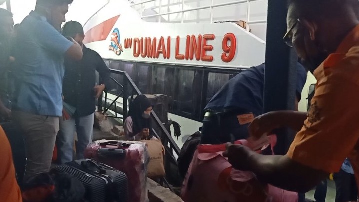 Tabrak Pulau di Meranti, Nahkoda Dumai Line Terancam Sanksi Tabrak Pulau di Meranti, Nahkoda Dumai Line Terancam Sanksi