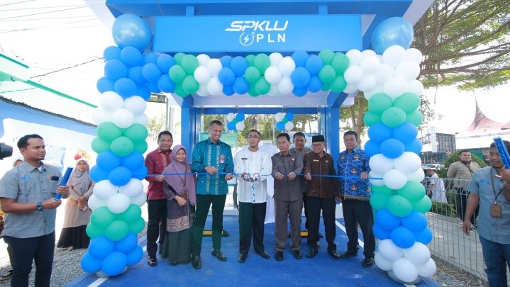 Kini Payakumbuh Miliki Stasiun Pengisian Kendaraan Listrik Umum