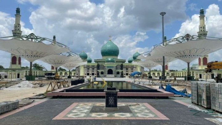Ini Info Terbaru Penataan Konstruksi Masjid Raya Annur Riau Ini Info Terbaru Penataan Konstruksi Masjid Raya Annur Riau