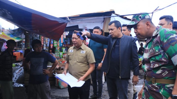 Kios Sementara Pedagang Pasar Cik Puan Segera Dibangun