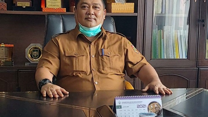 Perbaikan Tugu Ikan Selais Pekanbaru Sudah Capai 50 Persen