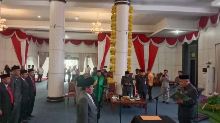 Kamsol Lantik 10 Pejabat Eselon 2 Hasil Evaluasi, Yusri Digeser ke Staf Ahli