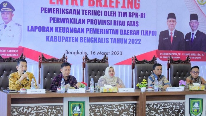 Pemeriksaan Terinci BPK di Bengkalis, Bupati Kasmarni Siap Bantu