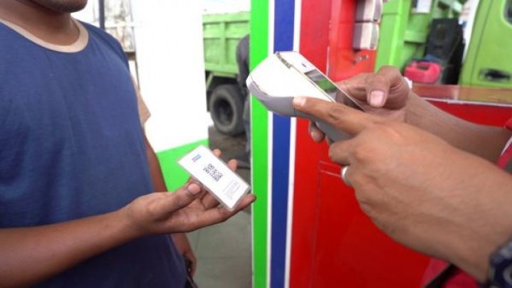 Transaksi BBM Bersubsidi dengan QR Code Mulai Diuji Coba di Kepri Transaksi BBM Bersubsidi dengan QR Code Mulai Diuji Coba di Kepri