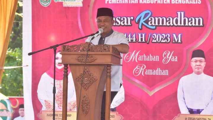 Pemkab Bengkalis Beri Fasilitas Gratis Pedagang Pasar Ramadhan Pemkab Bengkalis Beri Fasilitas Gratis Pedagang Pasar Ramadhan
