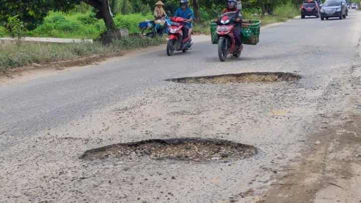 Ternyata Bankeu Perbaikan Jalan di Pekanbaru Sudah Disiapkan Pemprov Riau