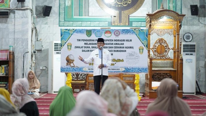 Bupati HM Wardan Apresiasi Program Amaliah Ramadhan PKK Inhil Bupati HM Wardan Apresiasi Program Amaliah Ramadhan PKK Inhil