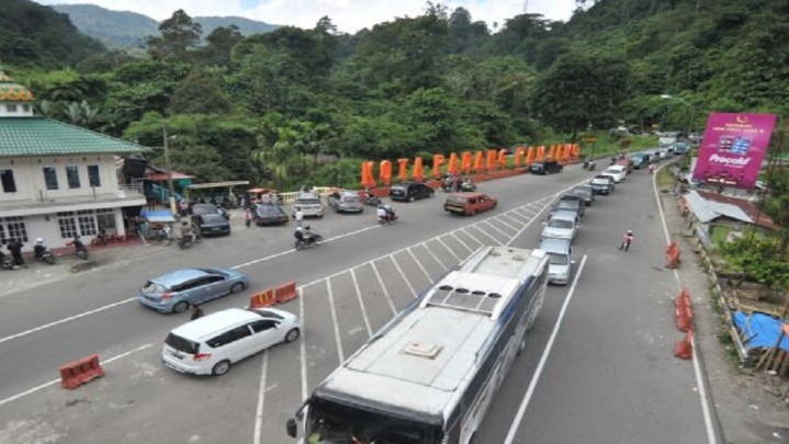 Aturan One Way: Pengendara Bukittinggi Menuju Padang Panjang Mesti Memutar