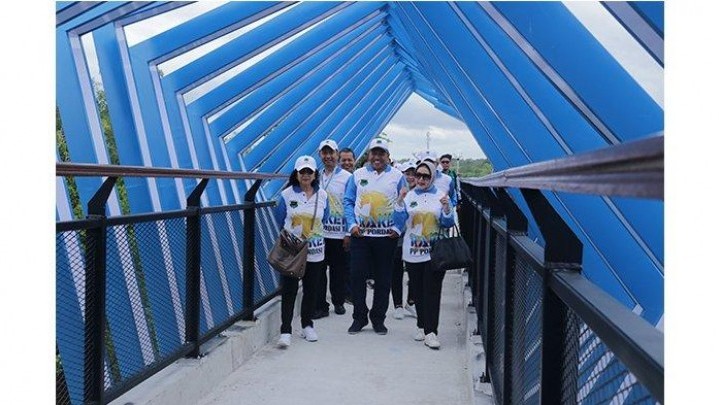 12.481 Wisatawan Kunjungi Skywalk Tengku Buang Asmara Siak