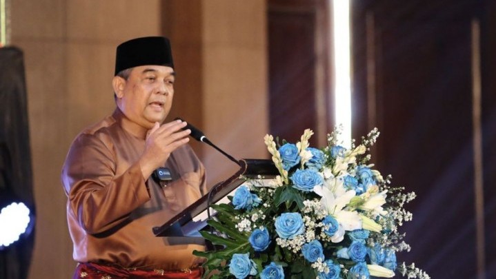 Halal Bi Halal Masyarakat Rohul, Wagubri Edy Beri Pesan Penting
