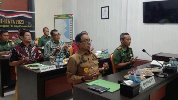 Desa di Keritang Jadi Sasaran TMMD Kodim 0314 Inhil