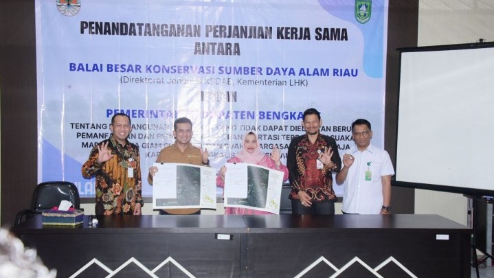 Pembangunan di SM Giam Siak Kecil Disepakati Pemkab Bengkalis dan BKSDA