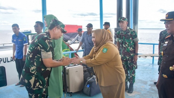 Menyerap Informasi, Danrem 031 Brigjen TNI Dany Rakca Kunker ke Bengkalis Menyerap Informasi, Danrem 031 Brigjen TNI Dany Rakca Kunker ke Bengkalis