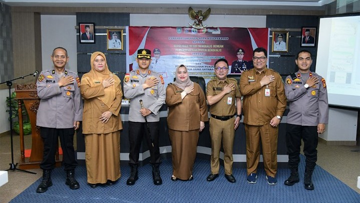 RSUD Bengkalis dan Mandau Jalin Kerja Sama dengan Polres Bengkalis