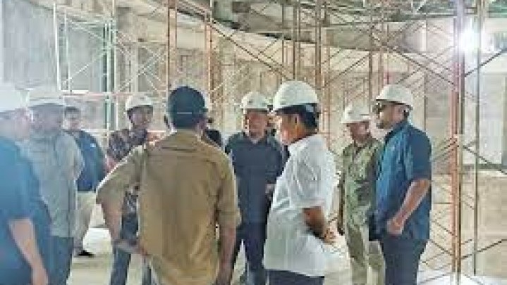 Progres Pembangunan Gedung Baru DPRD Padang Capai 75 Persen