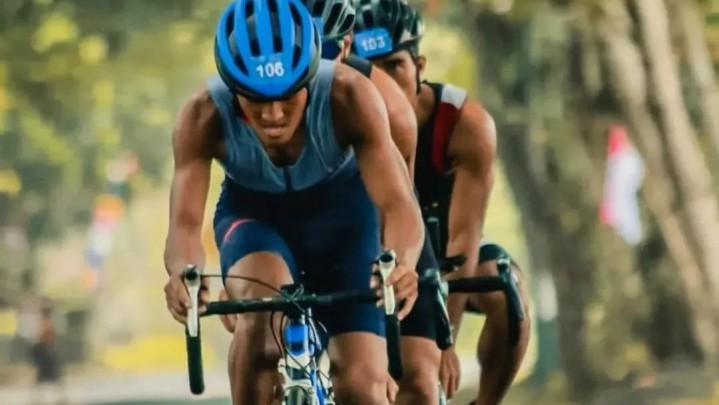 Sebagian Ruas Jalan Ditutup saat Event Batam Triathlon 2023