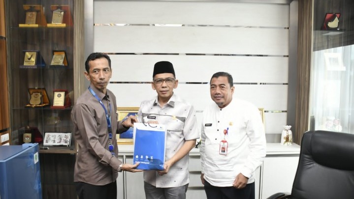 Pj Sekda Kampar Bahas Pelayanan Pensiun PPPK dengan Taspen Pj Sekda Kampar Bahas Pelayanan Pensiun PPPK dengan Taspen