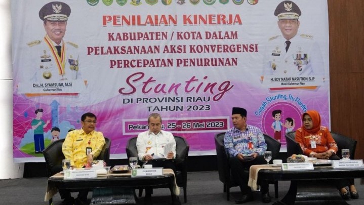 Gubri Syamsuar Respons Naiknya Angka Stunting Tiga Daerah di Riau Gubri Syamsuar Respons Naiknya Angka Stunting Tiga Daerah di Riau