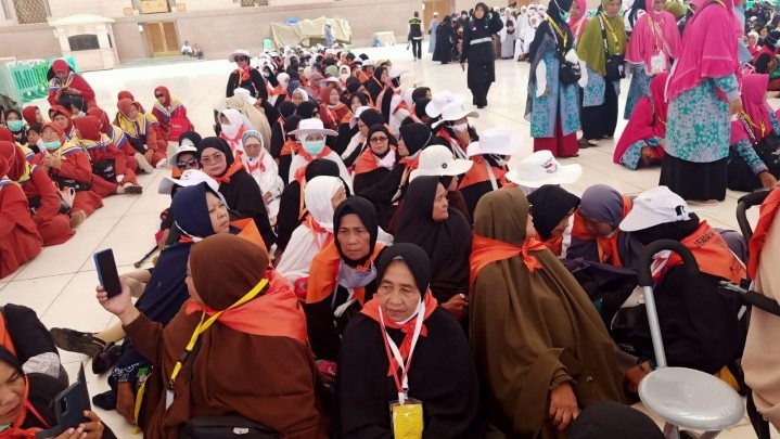 Kanwil Kemenag Riau Dr H Mahyudin MA Terus Pantau Aktifitas Jemaah Haji Asal Riau di Madinah