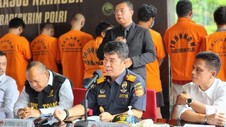 Bea Cukai Batam Gagalkan Penyelundupan Narkotika dari Italia