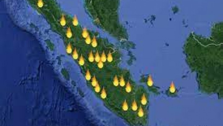 Data BMKG: Ditemukan Titik Panas di Bengkalis Data BMKG: Ditemukan Titik Panas di Bengkalis