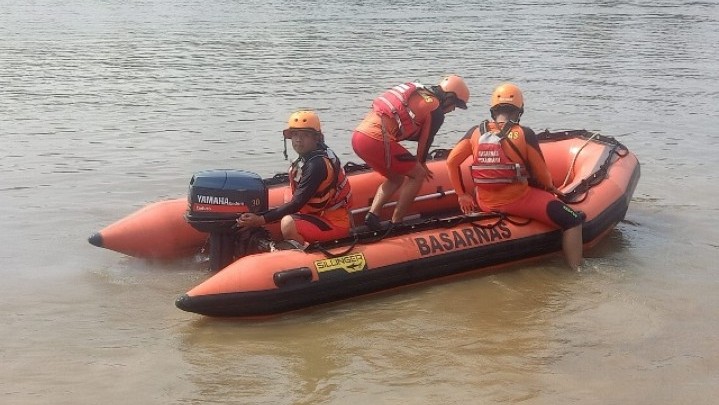 Info Terbaru Pencarian Mahasiswa PCR Tenggelam di Sungai Kampar