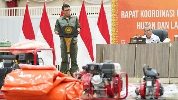 Kendalikan Karhutla di Riau, BNPB RI Siap Koordinasi dengan Pemda Kendalikan Karhutla di Riau, BNPB RI Siap Koordinasi dengan Pemda