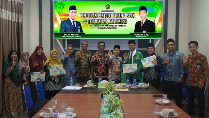 Empat PAI Kemenag Bengkalis Diganjar Penghargaan Empat PAI Kemenag Bengkalis Diganjar Penghargaan