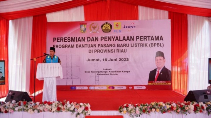 Peresmian Program BPBL di Desa Tanjung Bungo Kampar Peresmian Program BPBL di Desa Tanjung Bungo Kampar