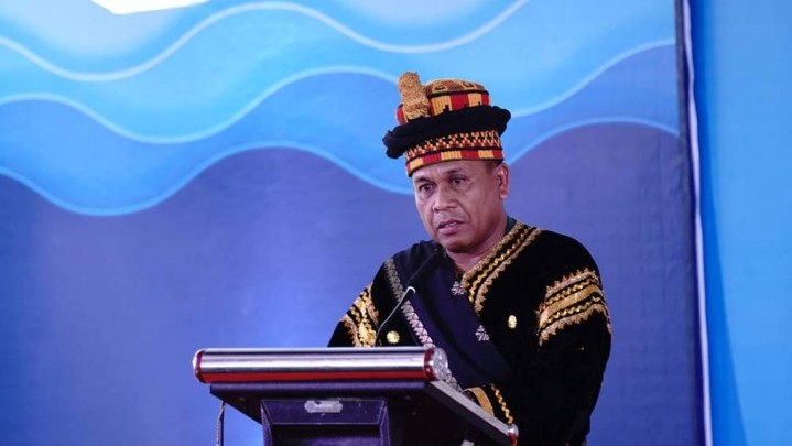 Pucuk Adat Kenegerian Tambang - Terantang Harap Anak Kemenakan Dapat Gunakan Air Bersih Seperlunya