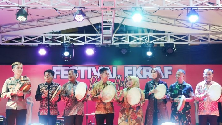 Rokan Hilir Gelar Festival Ekonomi Kreatif