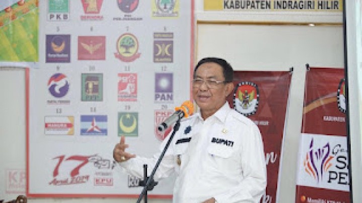 Bupati Inhil Tegaskan Disdukcapil Percepat Perekaman KTP