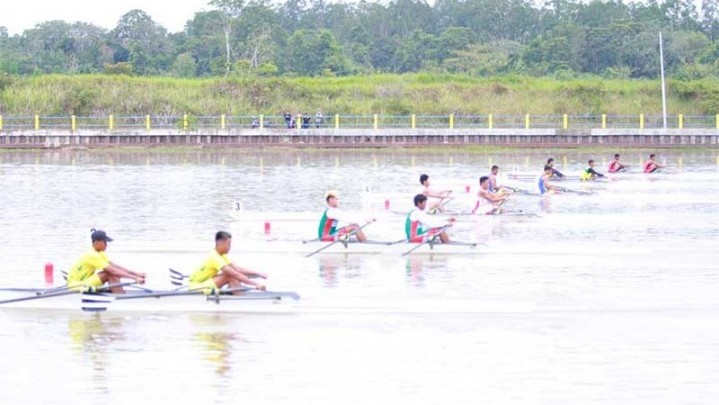 PPLPD DKI Juara Umum Kejurnas Dayung Rowing di Kuansing PPLPD DKI Juara Umum Kejurnas Dayung Rowing di Kuansing