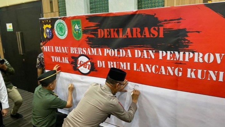 MUI Gandeng Forkopimda Tolak LGBT di Provinsi Riau