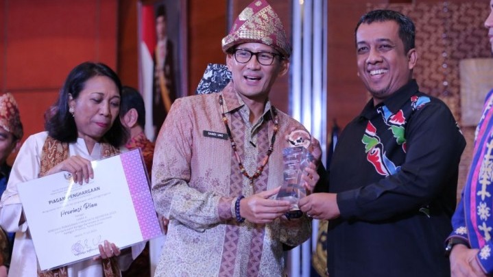 Dispar Riau Raih Juara 1 Lomba Video Promosi APPI 2023 Kemenparekraf