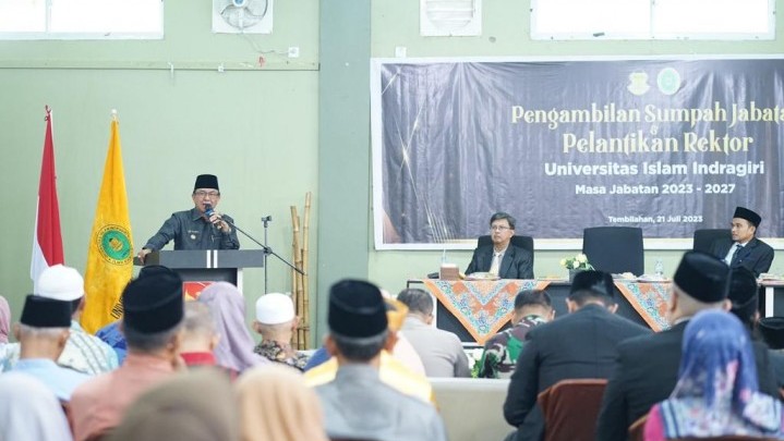 Dr. H. Najamuddin, Lc Kini Pimpin Universitas Islam Indragiri Dr. H. Najamuddin, Lc Kini Pimpin Universitas Islam Indragiri