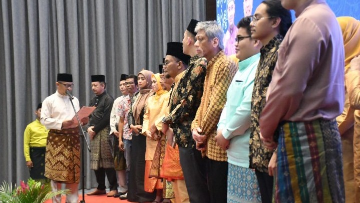 Wabup Bengkalis Lantik Pengurus IKMKB dan IPEMALIS Jakarta