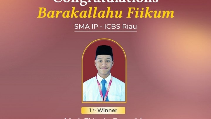 Murid IP ICBS Riau akan Ikuti Olimpiade Bahasa Arab Tingkat Nasional