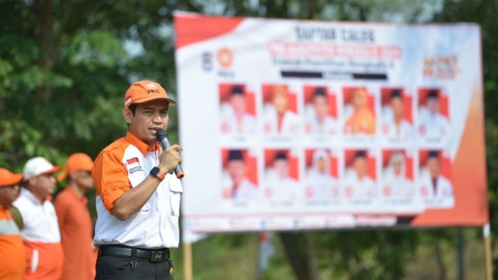 Pada Apel Siaga Pemilu 2024,Hendry Munief Beri Semangat Kader dan Struktur PKS Bengkalis