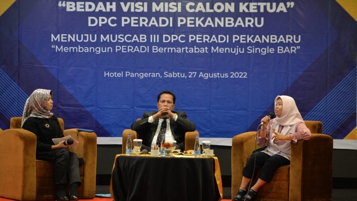 Hanya Diikuti Satu Calon, Ratusan Advokat Minta Kocok Ulang Muscab Peradi Pekanbaru