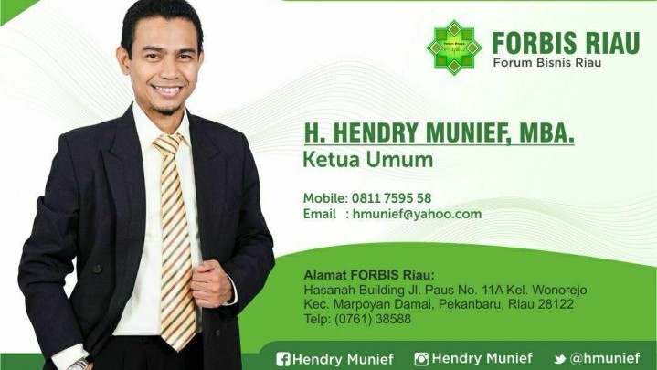 Hendry Munief Dukung Langkah Pemprov Riau Selesaikan Persoalan PT. SIR-Warga Okura