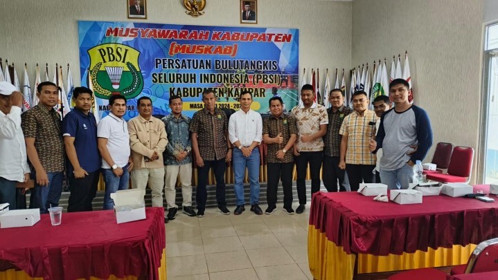 Daprianto Terpilih Aklamasi Pimpin PBSI Kampar Periode 2024-2028 Daprianto Terpilih Aklamasi Pimpin PBSI Kampar Periode 2024-2028