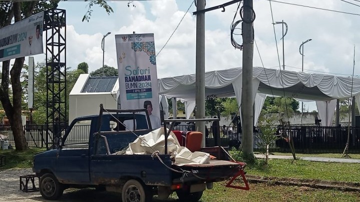 Sembari Safari Ramadhan, PT. PHR Gelar Sembako Murah dan Bazar UMKM