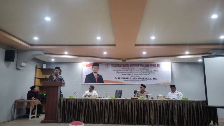 Sosialisasi Empat Pilar MPR, Syahrul Aidi Ingatkan Tantangan Kemajuan Teknologi Sosialisasi Empat Pilar MPR, Syahrul Aidi Ingatkan Tantangan Kemajuan Teknologi